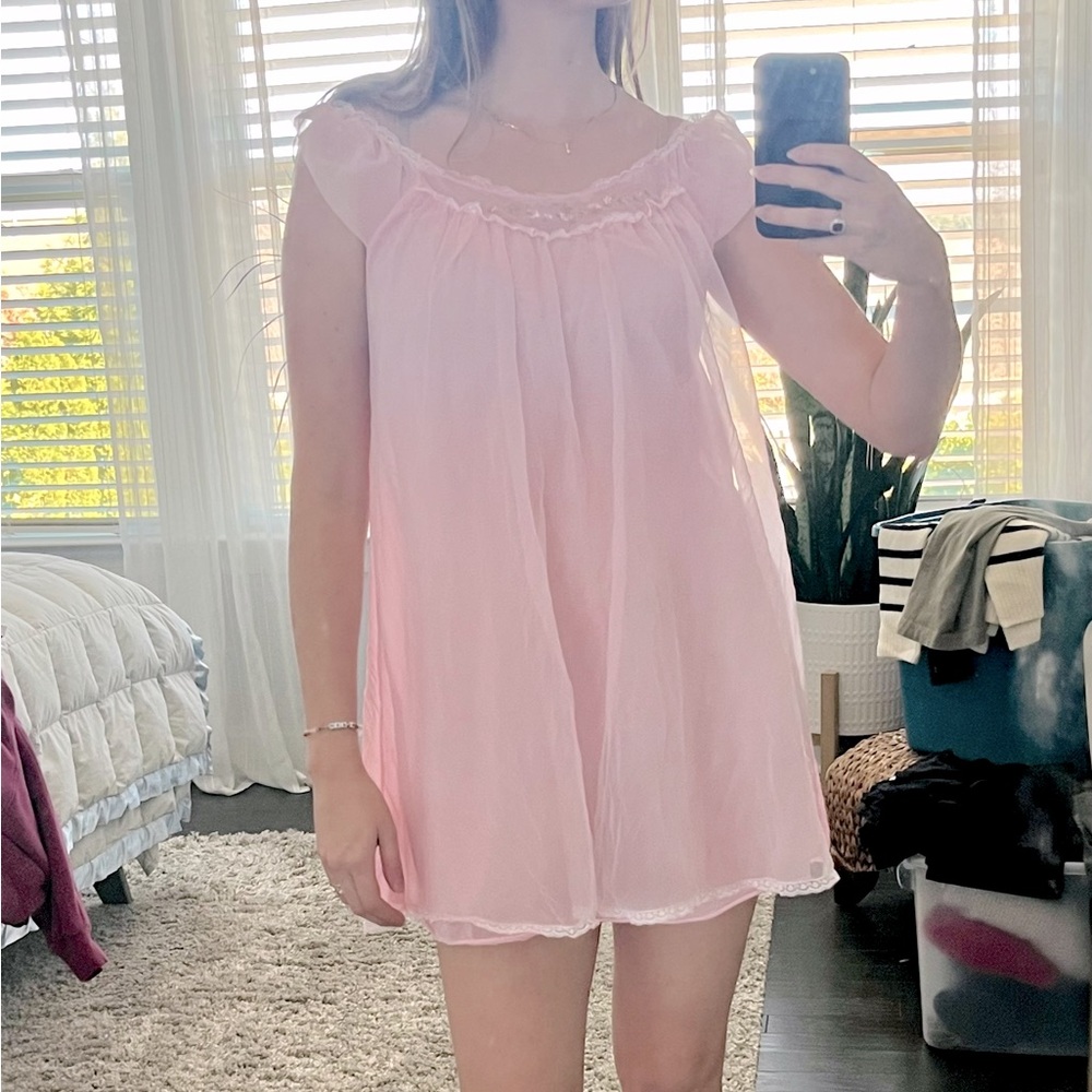 SABRINA CARPENTER CONCERT OUTFIT babydoll nightie vintage size m